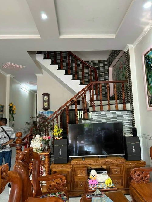 BÁN NHÀ 1TRỆT, 1LẦU ĐƯỜNG B2, KDC PHÚ AN 