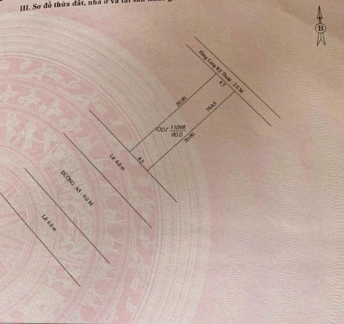 BÁN NỀN 38 ĐƯỜNG A5 KDC PHÚ AN, P PHÚ THỨ, Q CÁI RĂNG, TP CẦN THƠ.